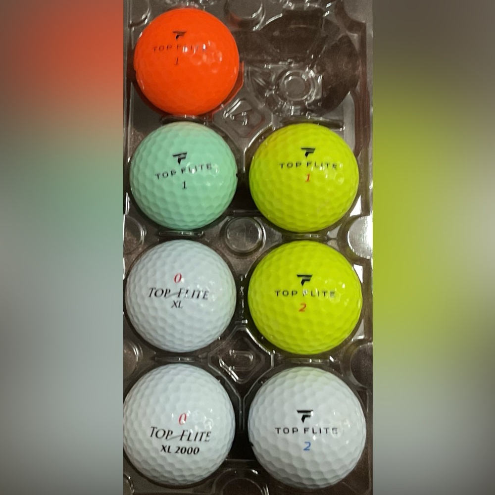 Top Elite golf balls set of 7